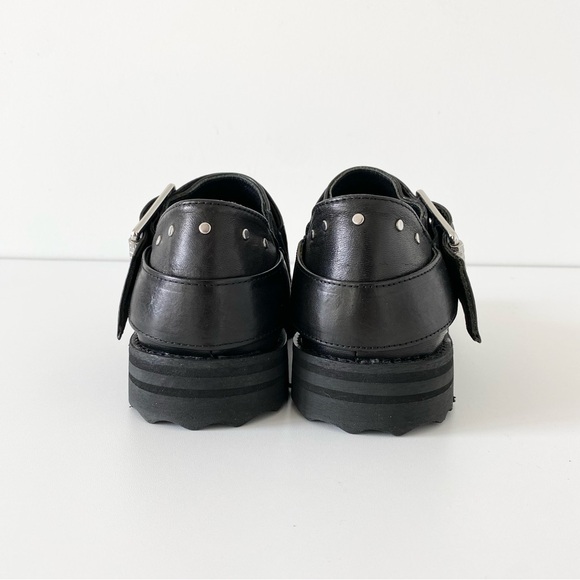 John Fluevog Foyt Slip-On Buckle Shoes - Picture 5 of 12